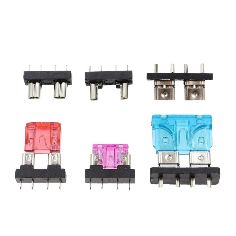 Standard 5PCS 2A Blade Fuse Holder PCB Board with 10A Fuses for Auto Automotive Safety Clip Insertion - Image 2